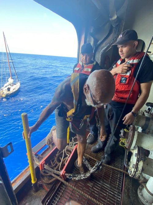 Jack Sparrow? No, but Endurance Crew Rescues Capt. Of Black Pearl ...